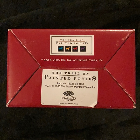 Big Red Trail of Painted Ponies ornament *FIRM PRICE* - Picture 13 of 14